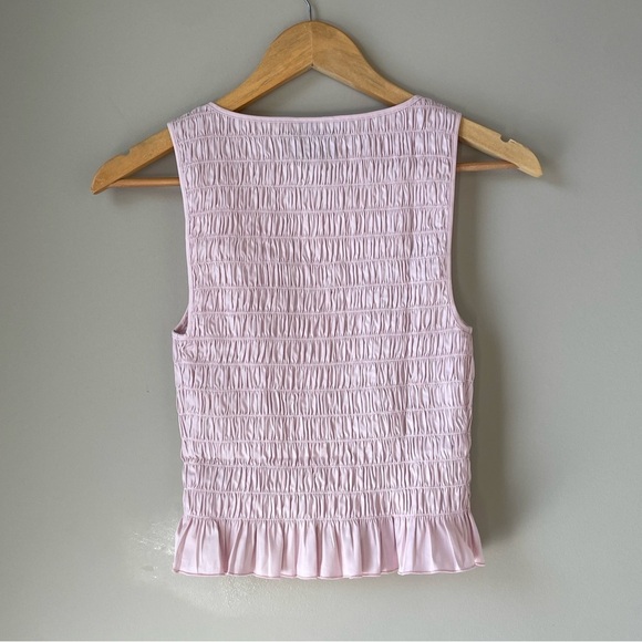 NEW Reformation Laguna Two Piece Matching Midi Set Cherry Blossom Pink US 4 UK 8 - Picture 11 of 16